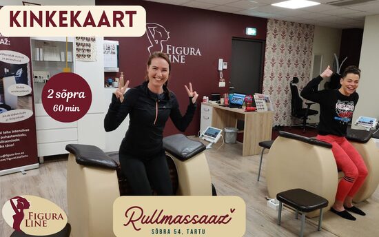 Rullmassaaž 2 sõpra 60 min